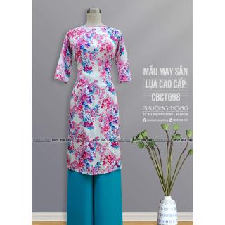 Áo Dài Cách Tân Lụa Cao Cấp CBCT698